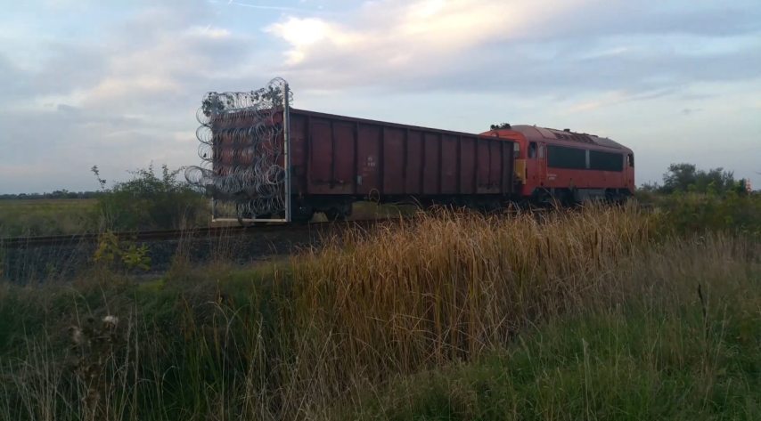 2015, Röszke, Mad Max-vagon