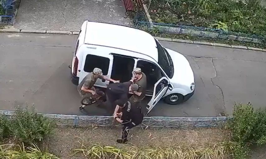 Ukrán kényszermobilizálás, buszifikáció