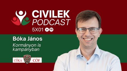 Civilek Podcast - Kormányon is kampányban (vendég: Bóka János)