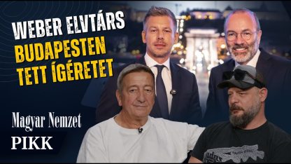 Pikk Bayerrel és Ambrózyval – Manfred Weber Budapesten tett ígéretet Magyar Péternek