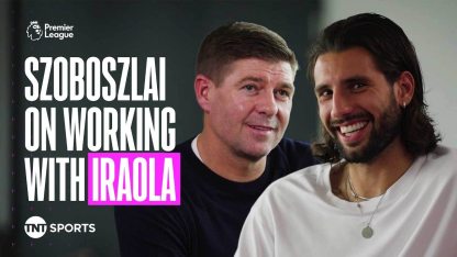 EXCLUSIVE: Steven Gerrard Meets Dominik Szoboszlai ????