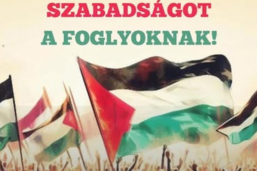 Palesztin tüntetés felhívás