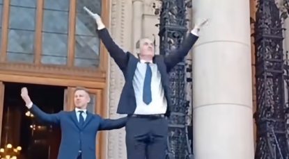 Magyar Péter és Hegedűs Zsolt táncol
