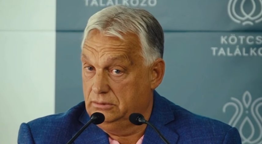 Orbán Viktor beszél Kötcsén