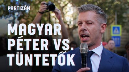 Elmaradt az azonnali béremelés, Magyar Péter ablaka alatt tüntettek