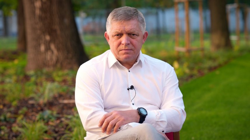 Robert Fico videóüzenete