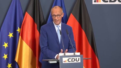 Kanzler Merz nimmt Stellung nach Wahl-Desaster