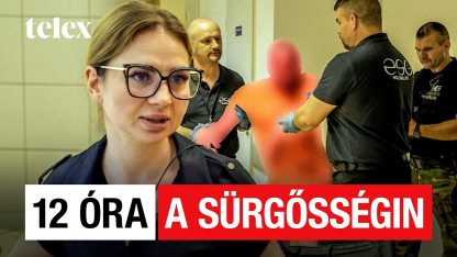 Egy teljes péntek éjszakai műszakot töltöttünk a siófoki kórház sürgősségijén