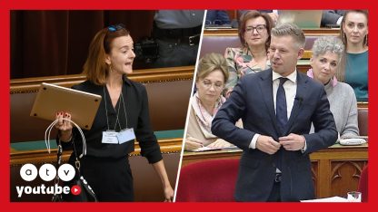 "Kérem a teremőröket, segítsenek!" – Kiküldték Gulyás Virágot a parlamenti páholyból