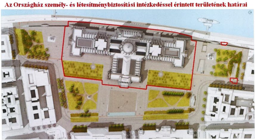 A Kossuth tér lezárása