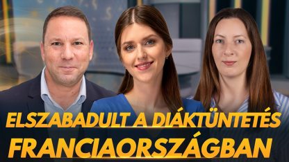 Diáktüntetés címszóval felgyújtják a bevándorlók Franciaországot - HírTV