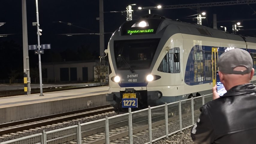 Budapest és Belgrád közötti személyforgalom tesztje