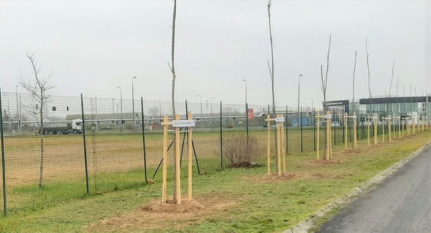 A Paksi Ipari Park kft. területe, Sárosi József szíves közreműködésével
