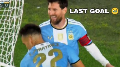 Lionel Messi Goal vs Benin | Messi's last goal 🥹