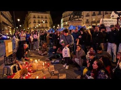 „Adios Maricarmen”: Tömegek tüntetnek Madridban egy nyugdíjas halála után