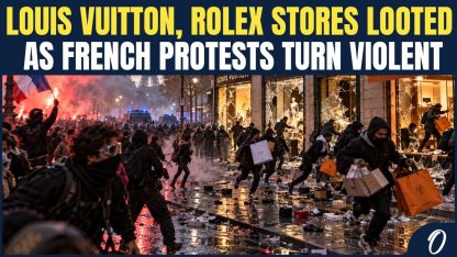 Louis Vuitton, Rolex LOOTED! Violent Protests Rock France As Luxury Stores Become Targets