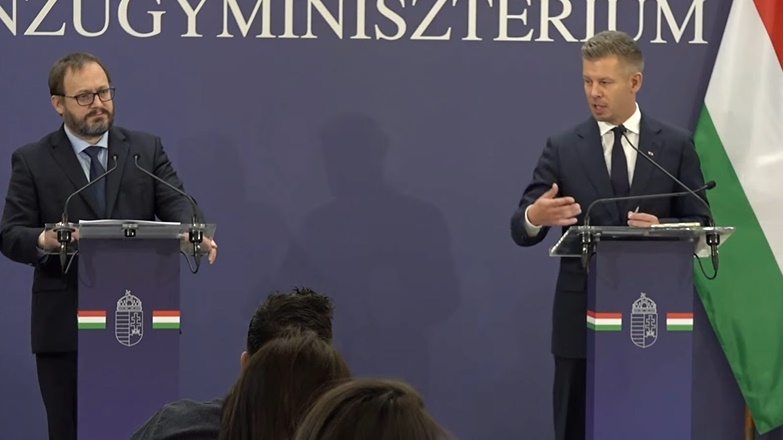 Magyar Péter és Kármán András